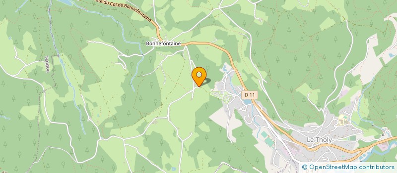 localisation de l'entreprise LUMA SARL  LE THOLY