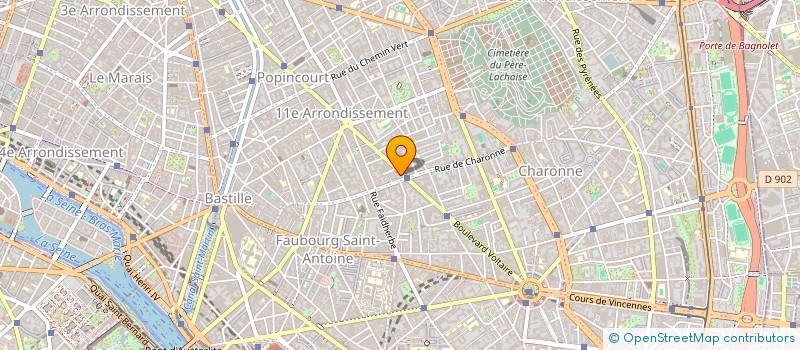 localisation de l'entreprise LUMA STUDIO  PARIS