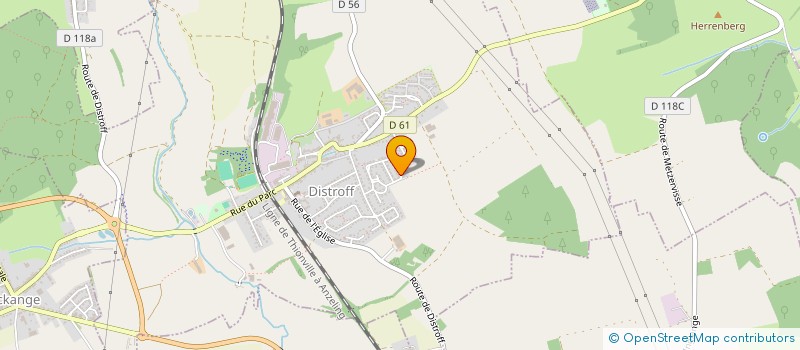 localisation de l'entreprise LUMAHARA  DISTROFF