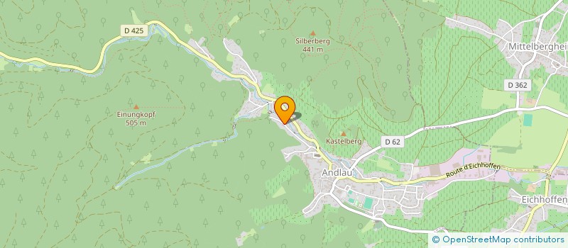 localisation de l'entreprise LUMAIN  ANDLAU