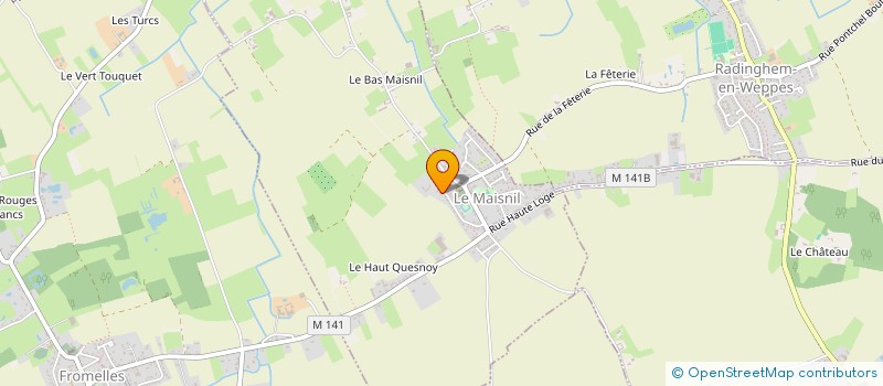 localisation de l'entreprise LUMAJO COLISEE à LE MAISNIL