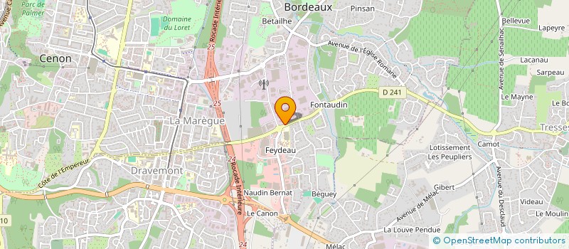 localisation de l'entreprise LUMAKI  ARTIGUES-PRES-BORDEAUX