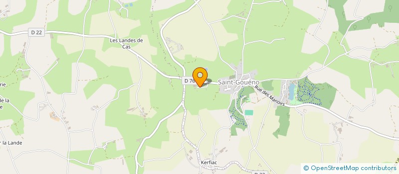 localisation de l'entreprise LUMALI à LE MENE