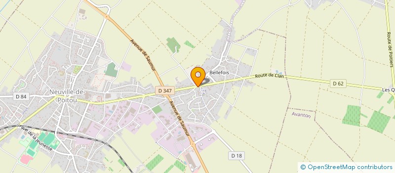 localisation de l'entreprise LUMAMAJO  AVANTON