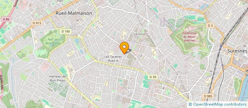 localisation de l'entreprise LUMANA à RUEIL-MALMAISON