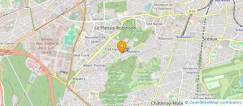 localisation de l'entreprise LUMANA & CO  LE PLESSIS-ROBINSON