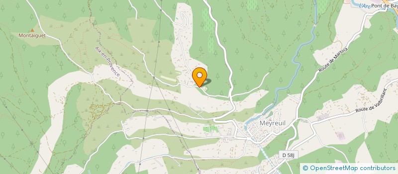 localisation de l'entreprise LUMANE  MEYREUIL