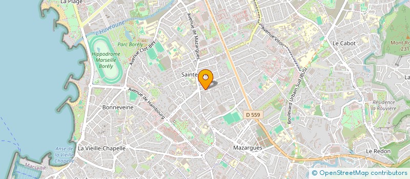 localisation de l'entreprise LUMANET  MARSEILLE