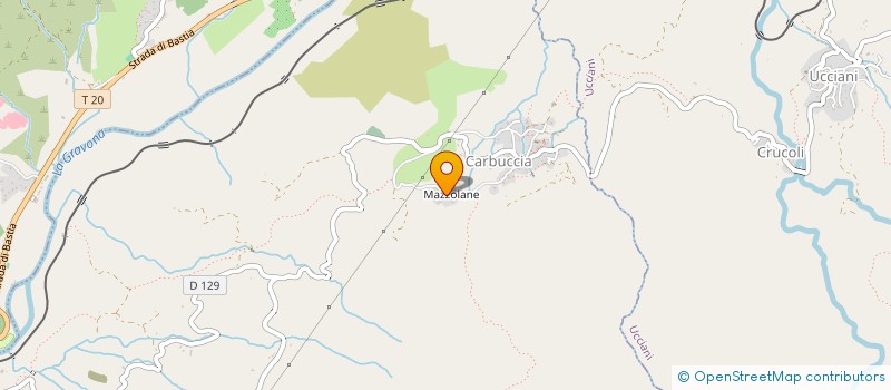 localisation de l'entreprise LUMANIEV  CARBUCCIA