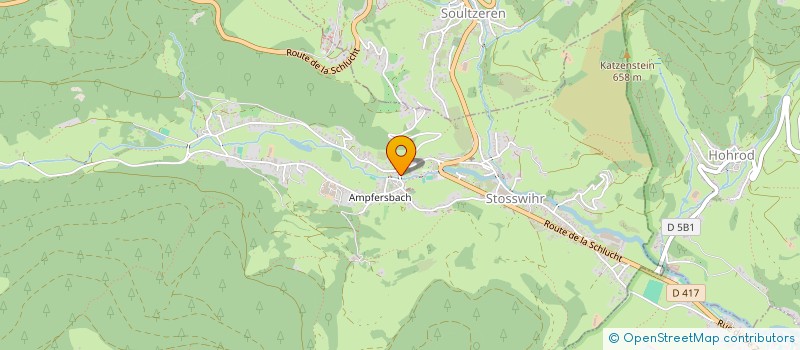 localisation de l'entreprise LUMANO à STOSSWIHR