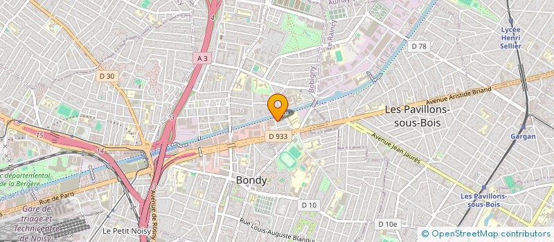 localisation de l'entreprise LUMANU-IMMO  BONDY