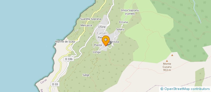 localisation de l'entreprise LUMAPA à SAINT-FLORENT