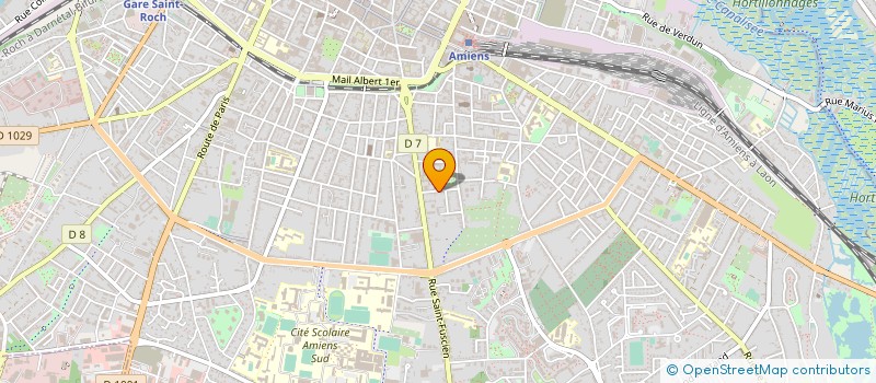 localisation de l'entreprise LUMAPE1 à AMIENS