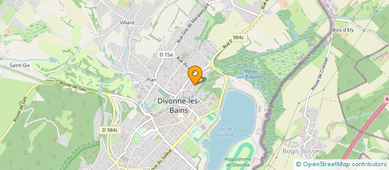 localisation de l'entreprise LUMAR  DIVONNE-LES-BAINS