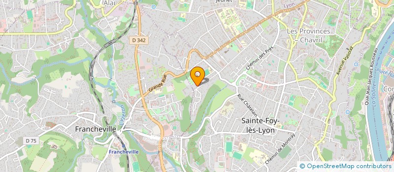 localisation de l'entreprise LUMARA  SAINTE-FOY-LES-LYON