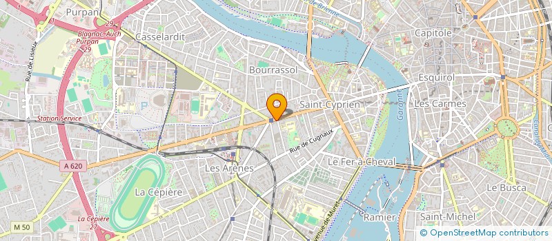 localisation de l'entreprise LUMARLOU à TOULOUSE