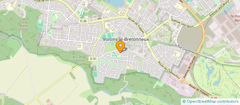 localisation de l'entreprise LUMAS  VOISINS-LE-BRETONNEUX