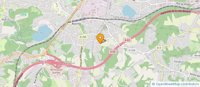 localisation de l'entreprise LUMATHEA  ARCANGUES