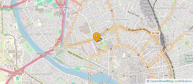 localisation de l'entreprise LUMATORIUM à TOULOUSE