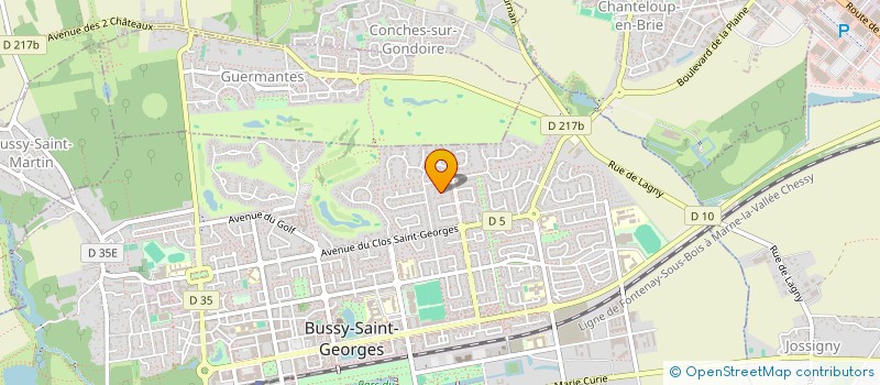 localisation de l'entreprise LUMAVIMO  BUSSY-SAINT-GEORGES