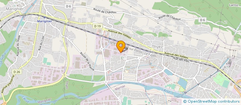 localisation de l'entreprise LUMAWORKS à ARCHAMPS