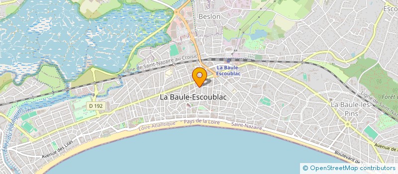localisation de l'entreprise LUMAX à LA BAULE-ESCOUBLAC