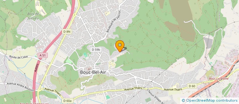 localisation de l'entreprise LUMAX à BOUC-BEL-AIR