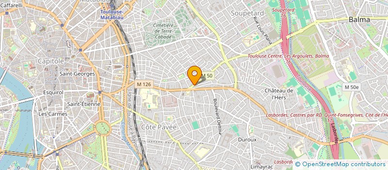 localisation de l'entreprise LUMBROSO à TOULOUSE
