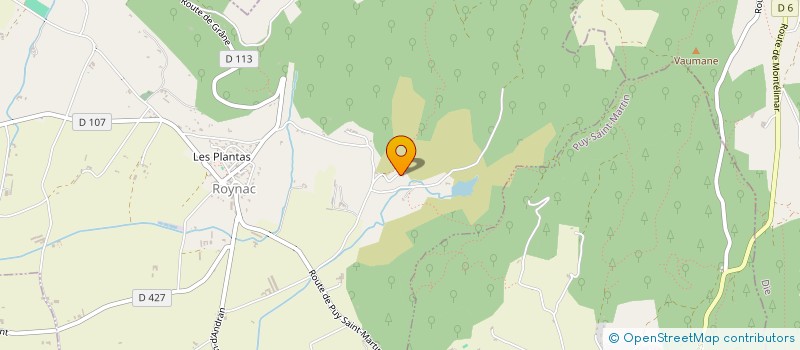 localisation de l'entreprise LUMEA 5  ROYNAC