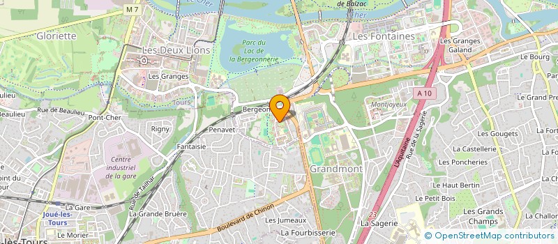 localisation de l'entreprise LUMEA PRESTIGE  TOURS