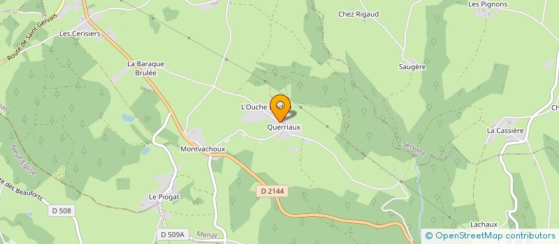 localisation de l'entreprise LUMEA'S  MENAT