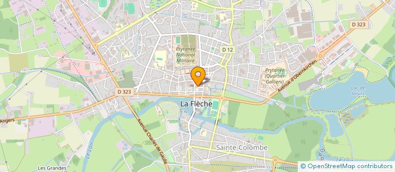 localisation de l'entreprise LUMEA SERVICES  LA FLECHE