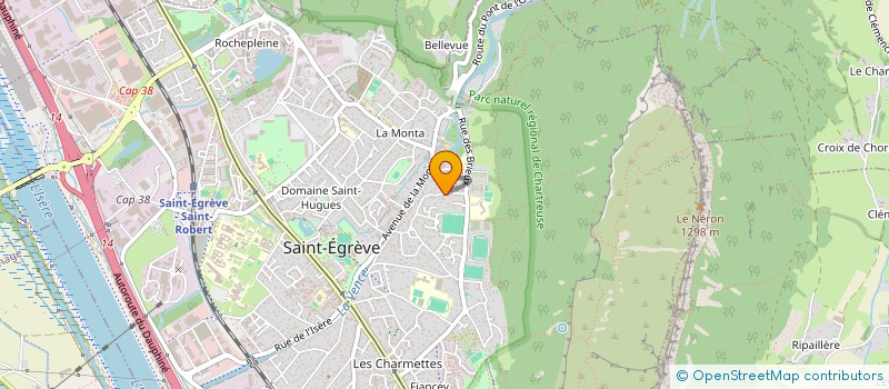 localisation de l'entreprise LUMEAR IQ  SAINT-EGREVE