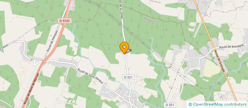 localisation de l'entreprise LUMEL  BENQUET