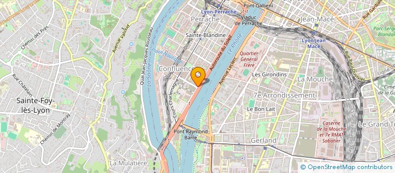 localisation de l'entreprise LUMEN ANIMATION à LYON