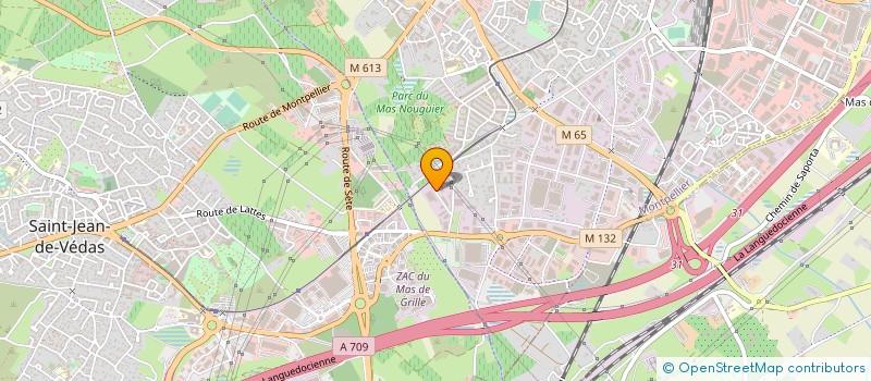 localisation de l'entreprise LUMEN CORE à MONTPELLIER