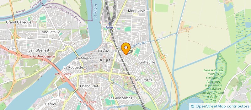 localisation de l'entreprise LUMEN CREATIVE  ARLES