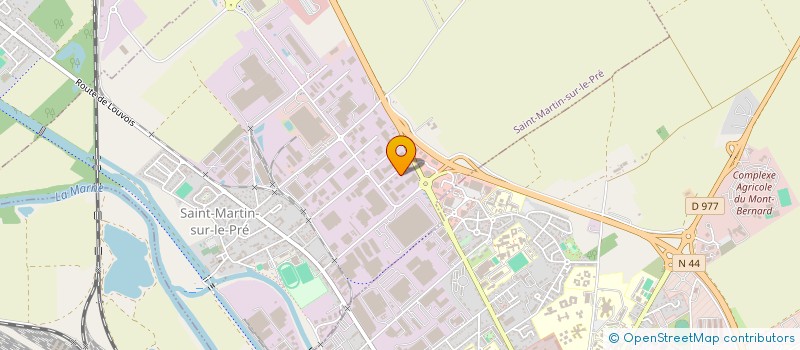 localisation de l'entreprise LUMEN DEI  SAINT-MARTIN-SUR-LE-PRE