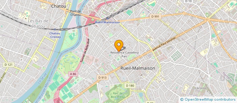 localisation de l'entreprise LUMEN EQUITY à RUEIL-MALMAISON