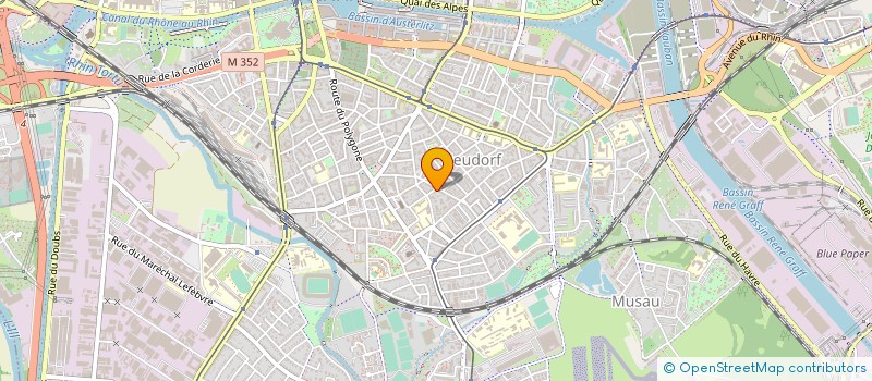 localisation de l'entreprise LUMEN&HERTZ CONSULTING à STRASBOURG