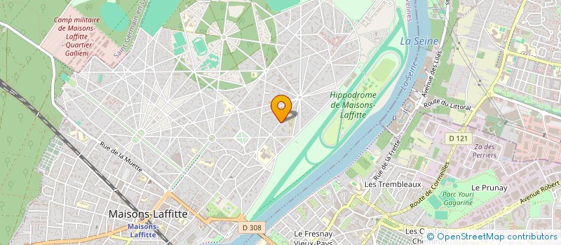 localisation de l'entreprise LUMEN HUMAN SOLUTIONS  MAISONS-LAFFITTE