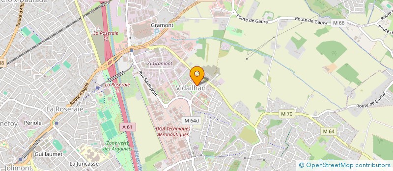 localisation de l'entreprise LUMEN INVEST  BALMA