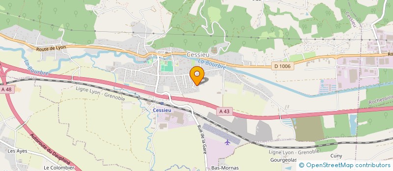 localisation de l'entreprise LUMEN STUDIO  CESSIEU