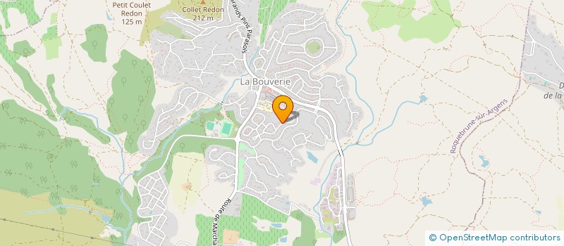 localisation de l'entreprise LUMENDARK à ROQUEBRUNE-SUR-ARGENS