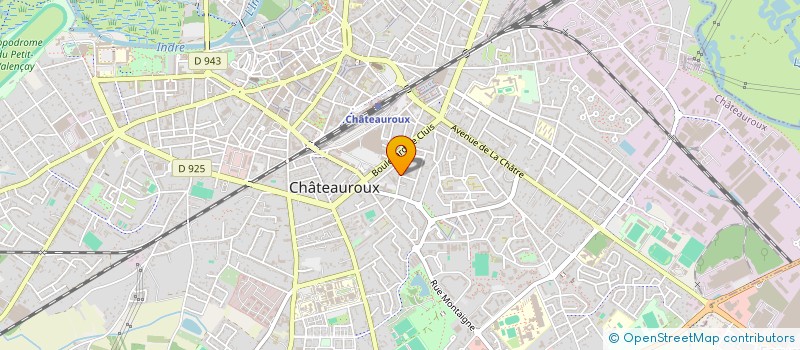 localisation de l'entreprise LUMEO ENSEIGNES à CHATEAUROUX