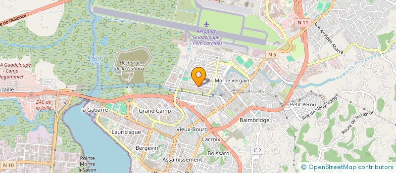 localisation de l'entreprise LUMERATECH à LES ABYMES