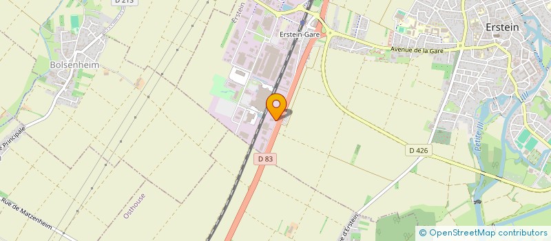 localisation de l'entreprise LUMERE ET BIEN ETRE  ERSTEIN