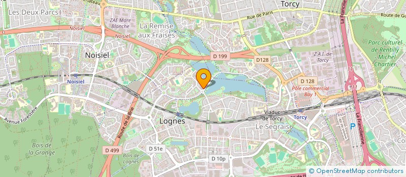 localisation de l'entreprise LUMERIA  LOGNES