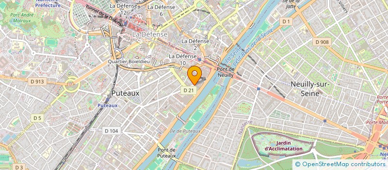 localisation de l'entreprise LUMEXA  PUTEAUX