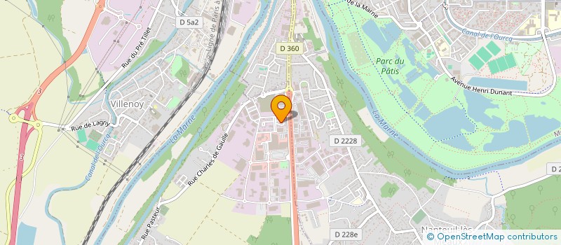 localisation de l'entreprise LUMI 3 à MAREUIL-LES-MEAUX